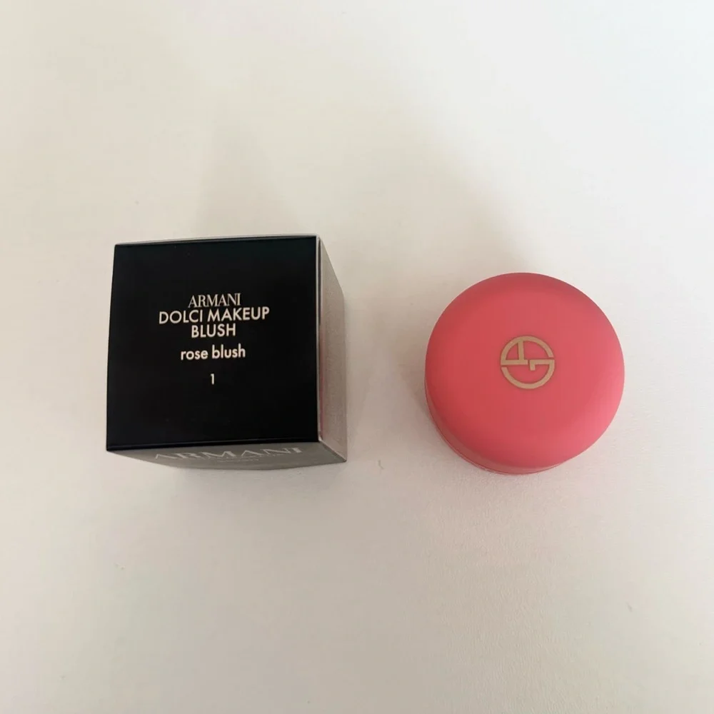 NEW Armani Beauty Dolci Blush Smoothing Cream to Powder Soft Matte Balm Makeup
